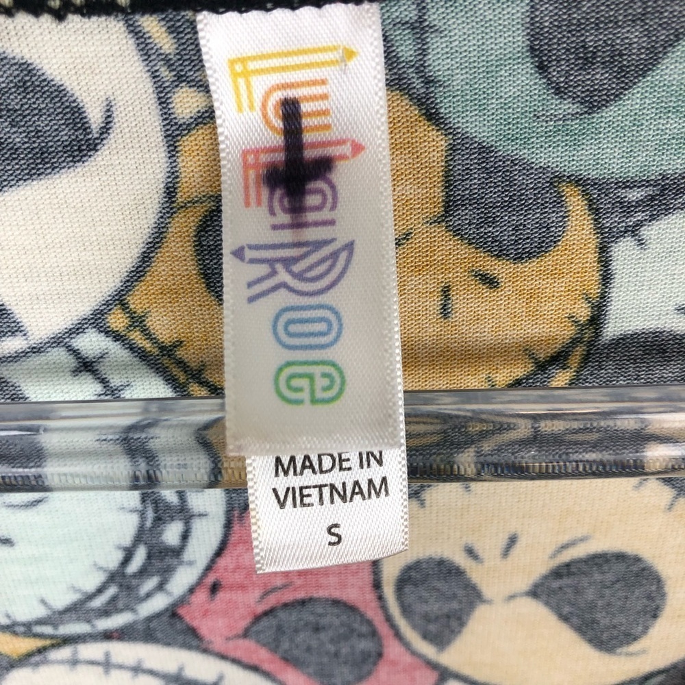 LulaRoe Jack Skellington tunic top size: S - Picture 7 of 8